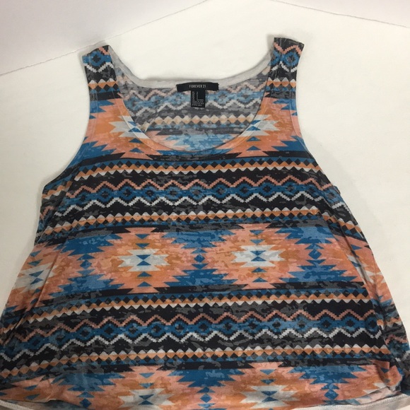 2 tribal pattern tank tops - Picture 2 of 4